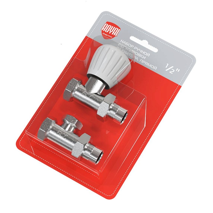 Набор рад.вентилей RT 1/2" прям. НС-1161353