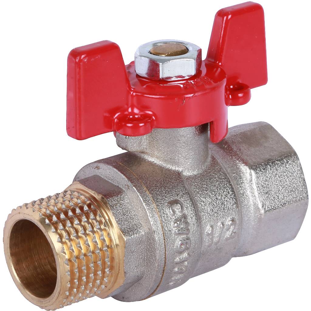 Кран   1/2 г/ш баб.ROMMER RBV-0004-2210215