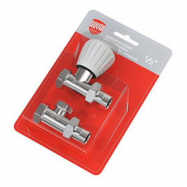 Набор рад.вентилей RT 1/2" прям. НС-1161353